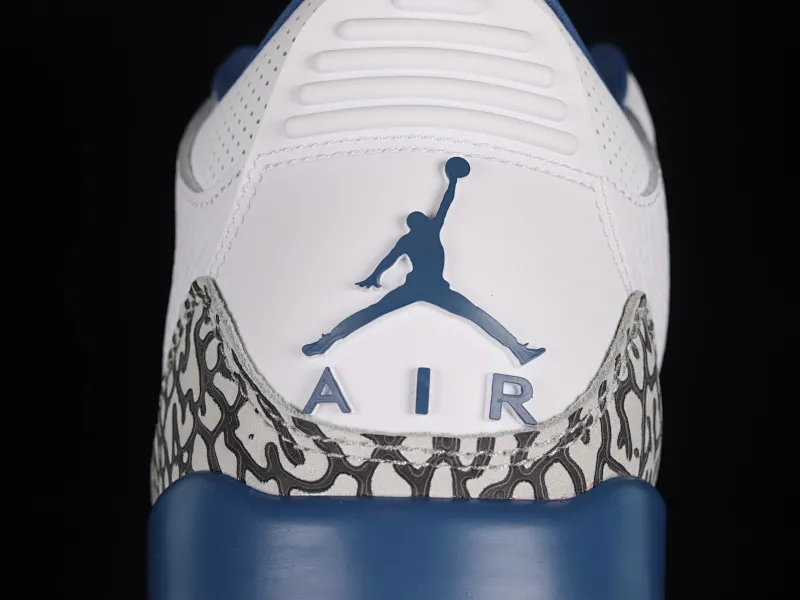 All categories Air Jordan Jordan series basketball shoes Air Jordan 3 foreign trade version Air Jordan Retro AJ3 Joe 3 White and Blue Wizards CT8532-148